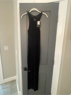 Rick Owens Black Sleeveless Maxi Dress